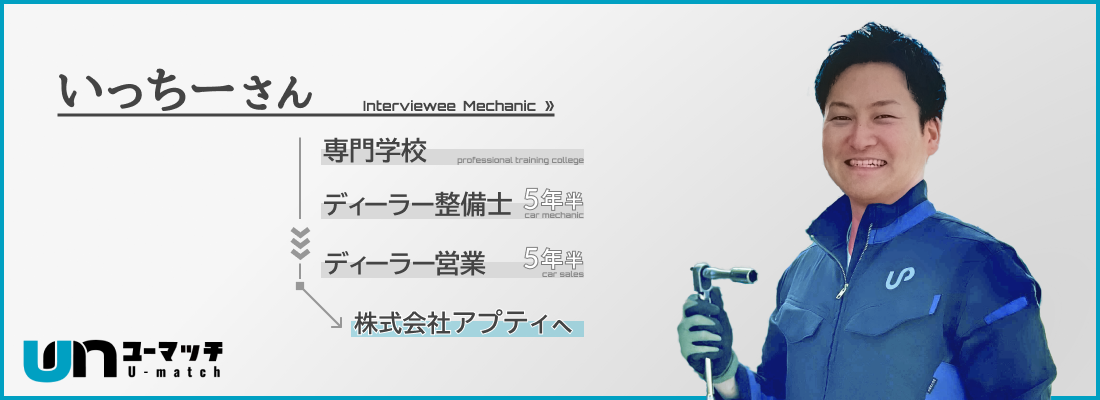 2級整備士逆転合格コラム_いっちーさん紹介バナー