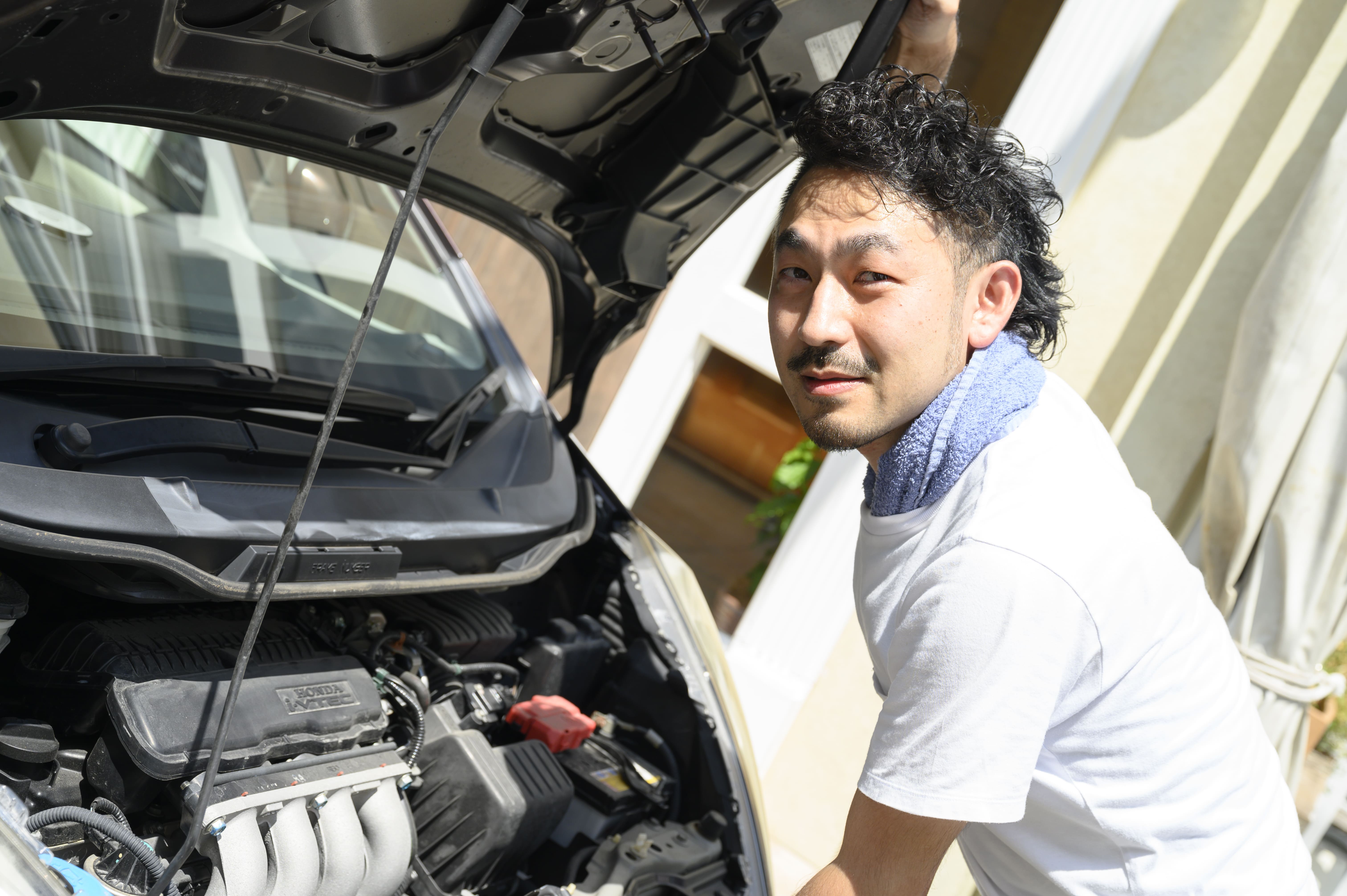 ベテラン整備士の写真