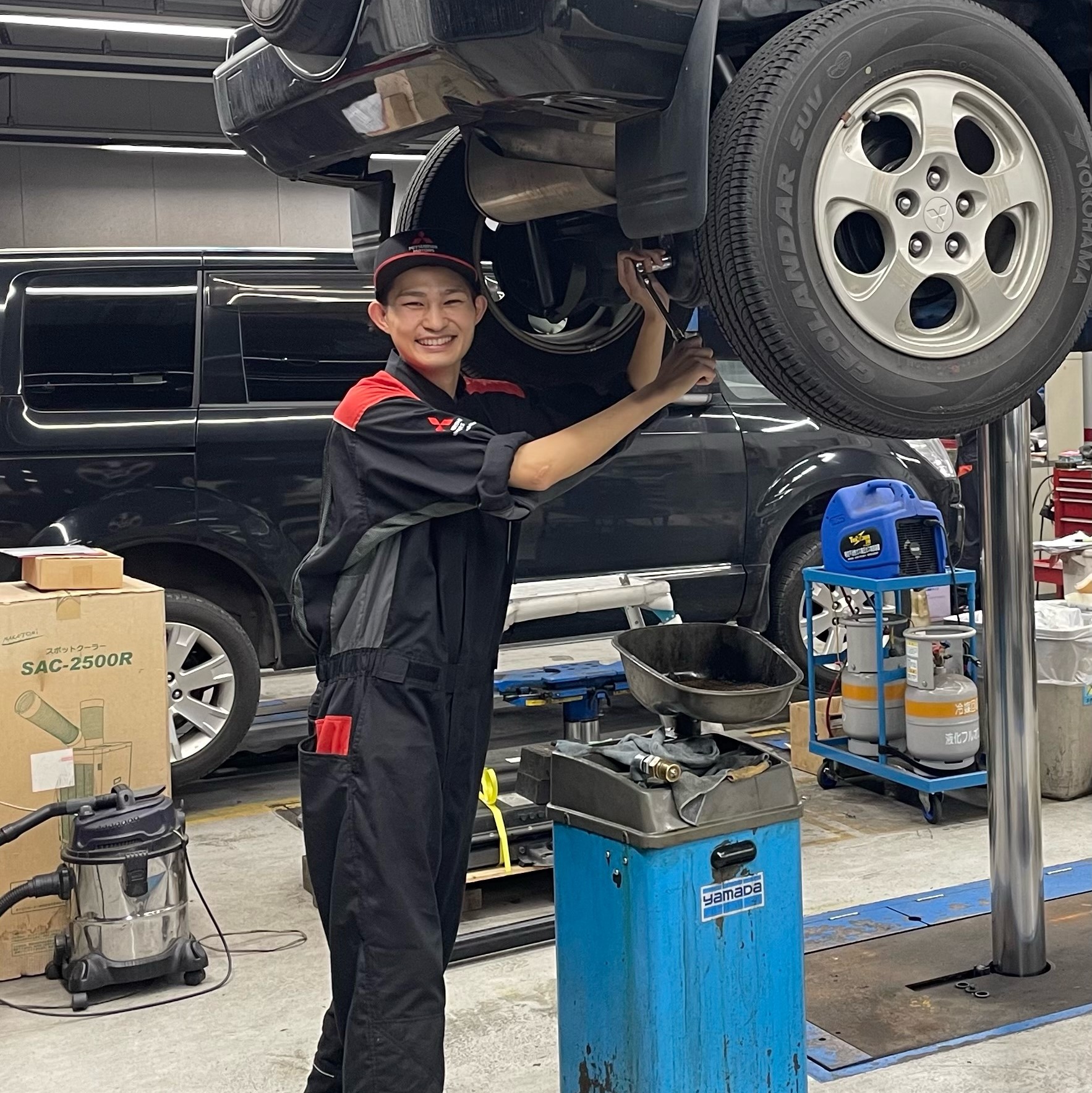 転職成功した整備士写真