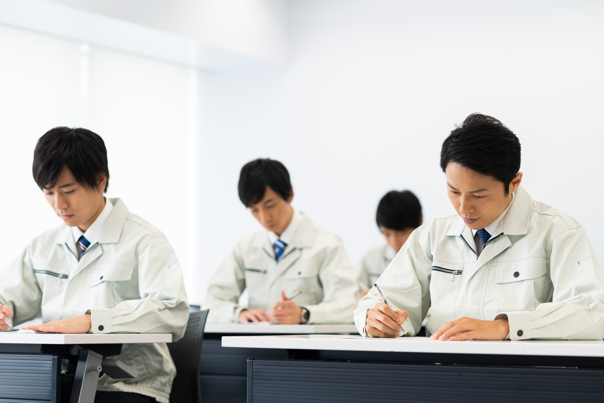 整備士_試験中